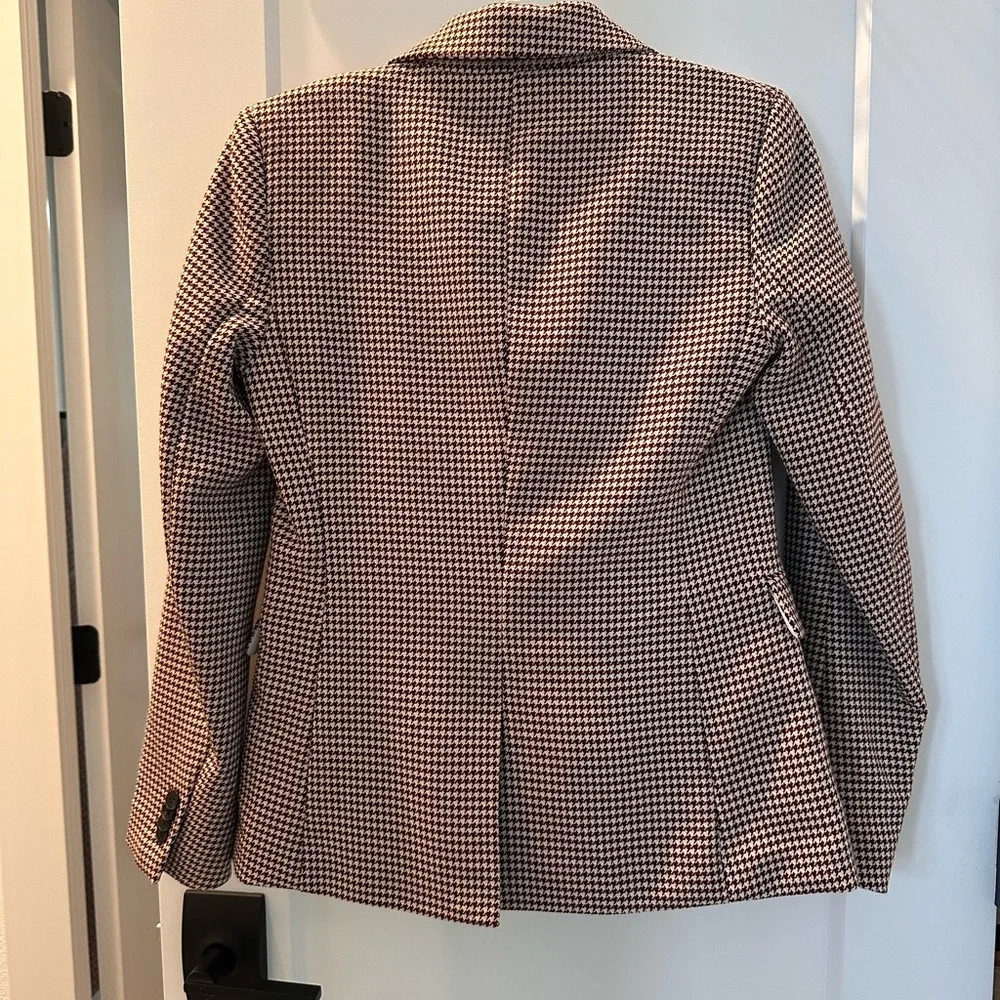 H&M Burgundy and White Houndstooth Set - Picture 4 of 7
